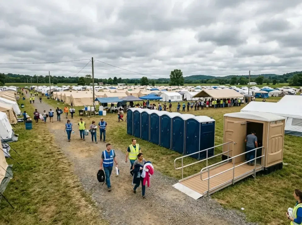 disaster-relief-camp-restrooms-010 — frequently asked questions, Dumpster & Portable Bathrooms Rental in Reisterstown, MD